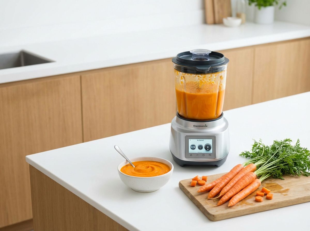 Karottenbrei im Thermomix: Baby Grundrezept in 25 Minuten
