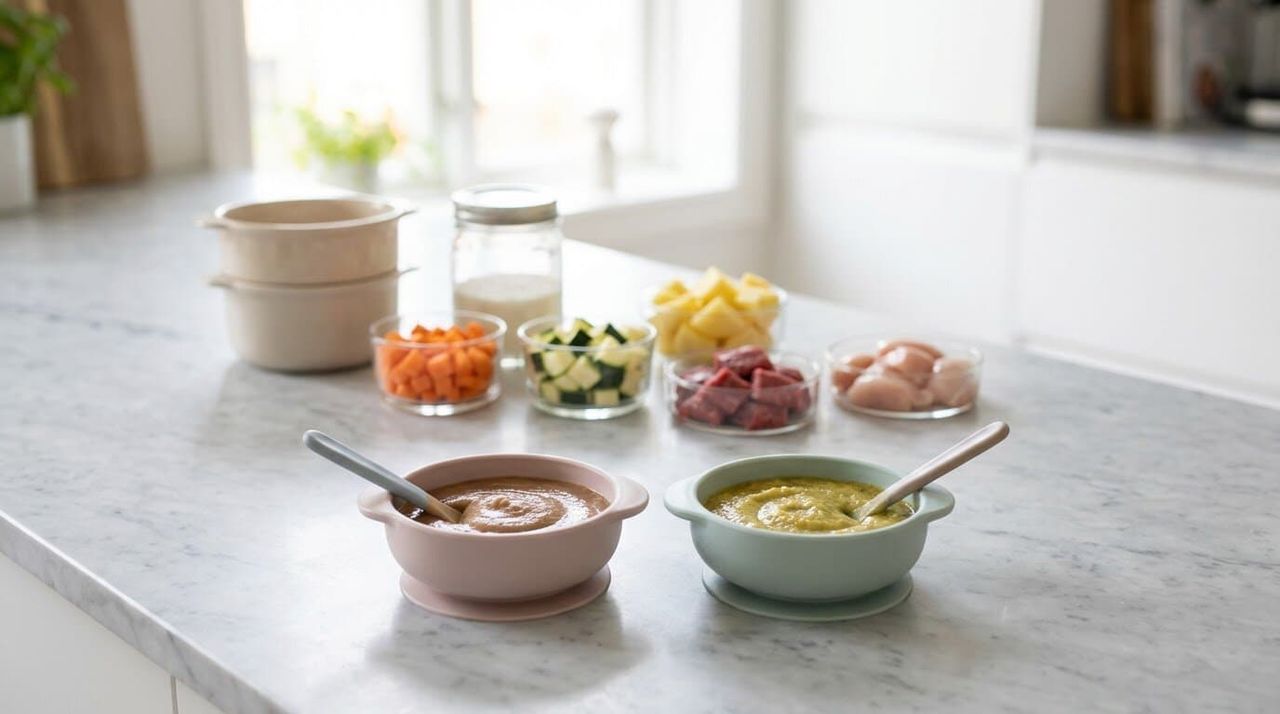 Welches Fleisch für Babybrei? Rind zuerst, 20 bis 30 g