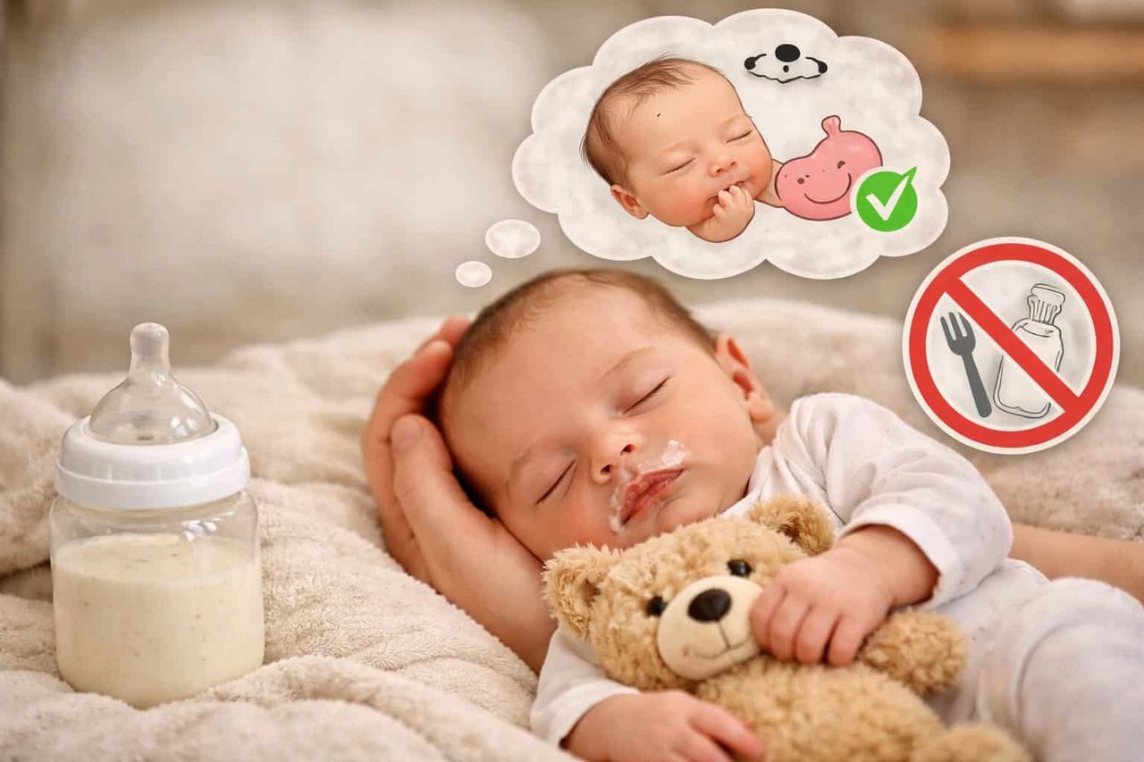 Hören Babys auf zu trinken, wenn sie satt sind? Ja, meistens