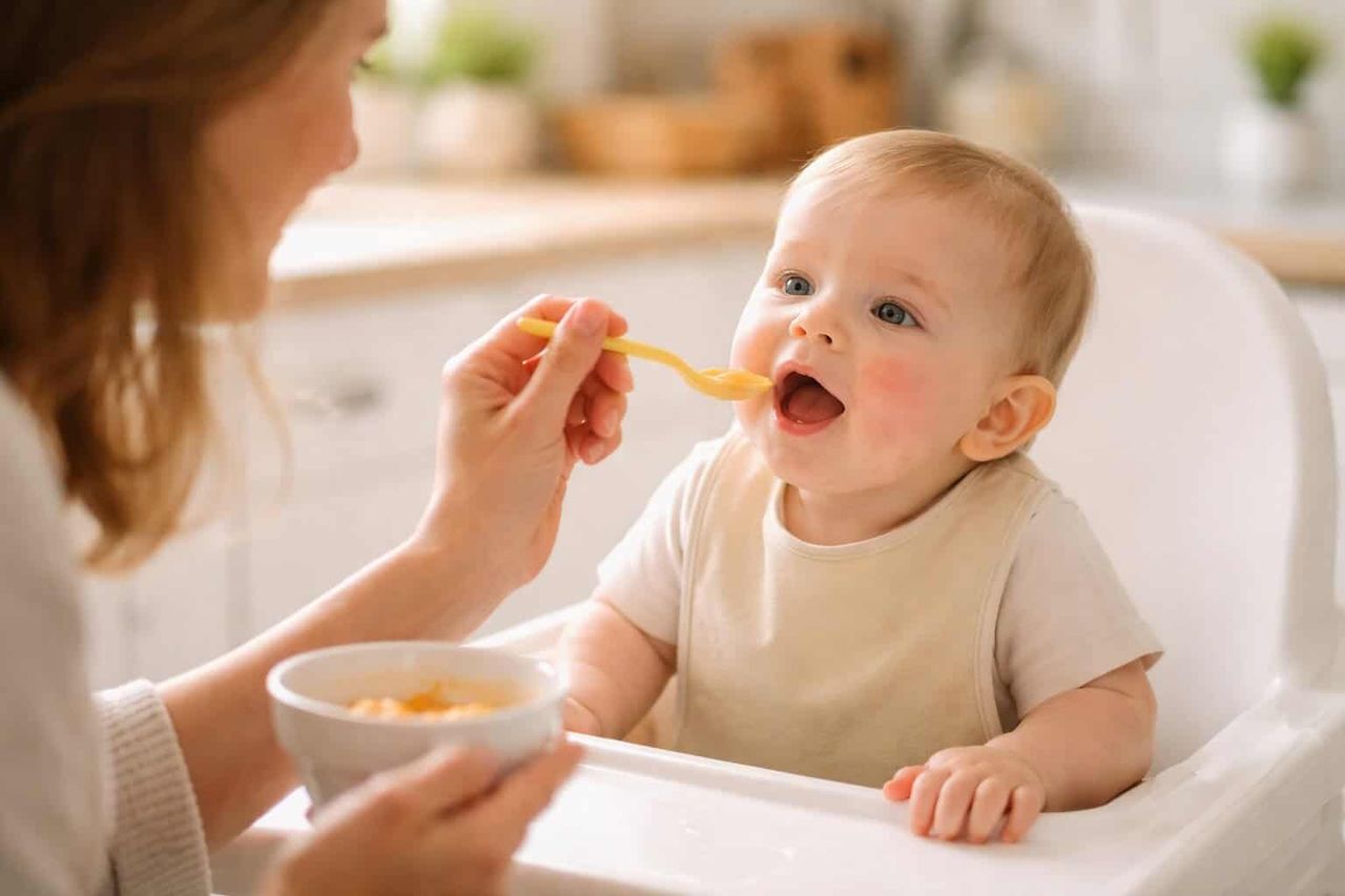 Können Babys Allergien haben? Ja, meist ab 3 bis 12 Monaten