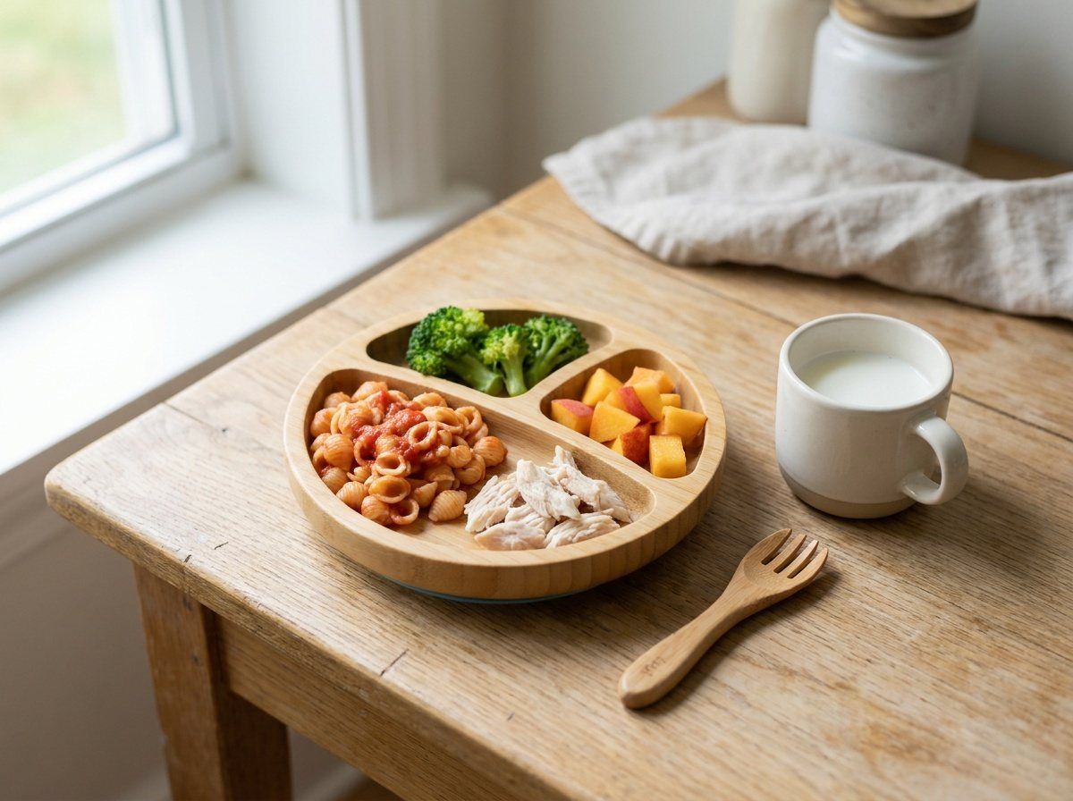 Essensplan für ein 15 Monate altes Kind: Beispieltag, Portionen & Milch