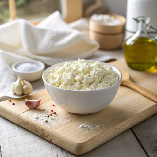 Hüttenkäse für Babys - Beikost und BLW Zubereitung
