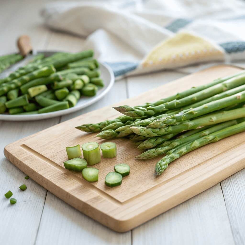 Spargel für Babys - Beikost und BLW Zubereitung