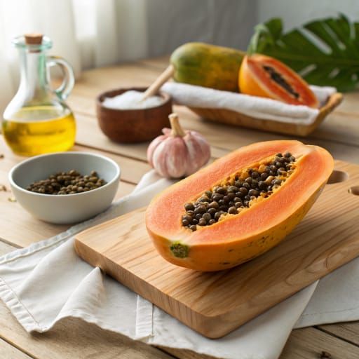 Papaya für Babys - Beikost und BLW Zubereitung